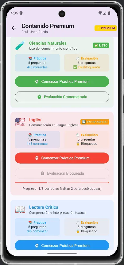 Pregunta Premium